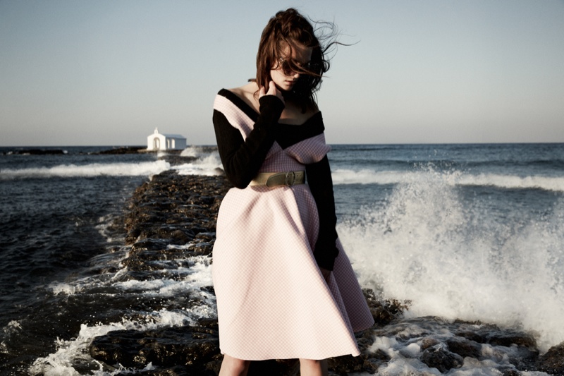Charlotte Pallister Poses in Greece for Grazia Germany #40