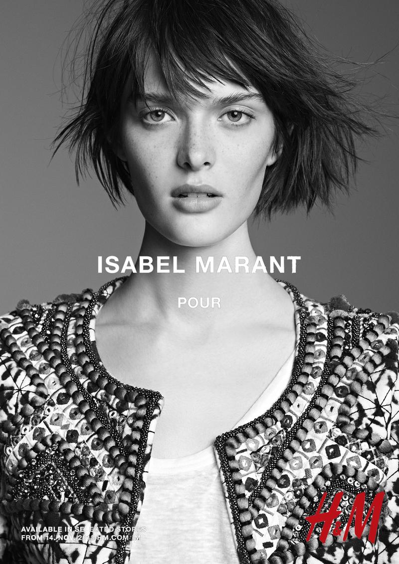 Isabel Marant for H&M Campaign with Daria Werbowy, Milla Jovovich, Alek Wek + More