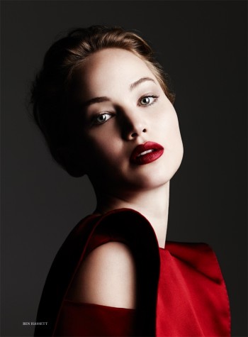 Jennifer Lawrence is a Vision for Ben Hassett in Harper's Bazaar UK Jennifer Lawrence is a Vision for Ben Hassett in Harper's Bazaar UK