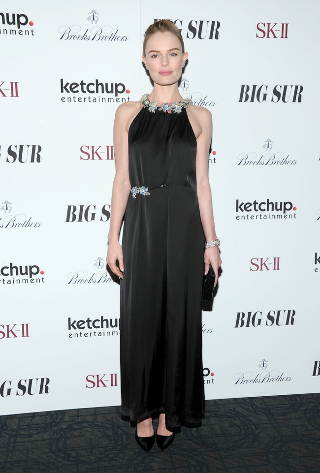 Kate Bosworth Wears Christopher Kane at the "Big Sur" NYC Premiere
