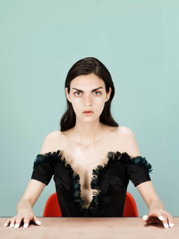 Magda Laguinge Models for Jens Langkjaer in Rika Spread Magda Laguinge Models for Jens Langkjaer in Rika Spread