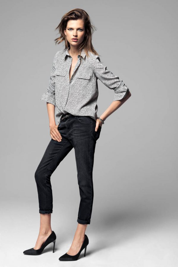 Bette Franke Models Cool Fashion for Mango's Winter Catalogue | Page 2 ...