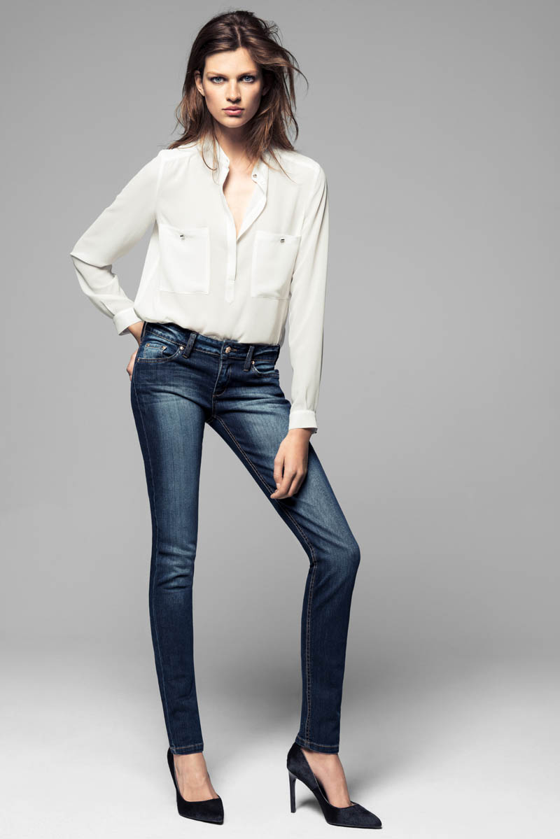 Bette Franke Models Cool Fashion for Mango's Winter Catalogue – Fashion ...