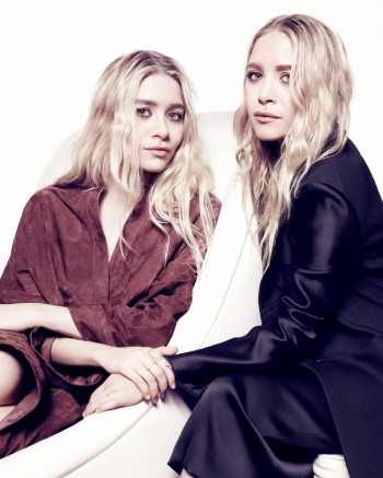 Mary-Kate & Ashley Olsen Pose Together for NET-A-PORTER Feature Mary-Kate & Ashley Olsen Pose Together for NET-A-PORTER Feature