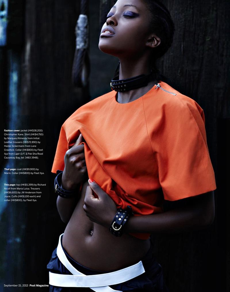Nyasha Matonhodze Wears Urban Chic for SCMP Style Magazine