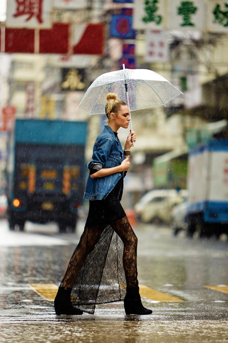 Cora Keegan Heads to Hong Kong for REVOLVE Clothing's Winter 2013 Lookbook
