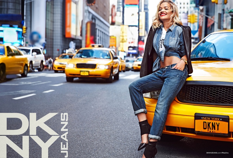 See Rita Ora in the DKNY Resort 2014 Campaign