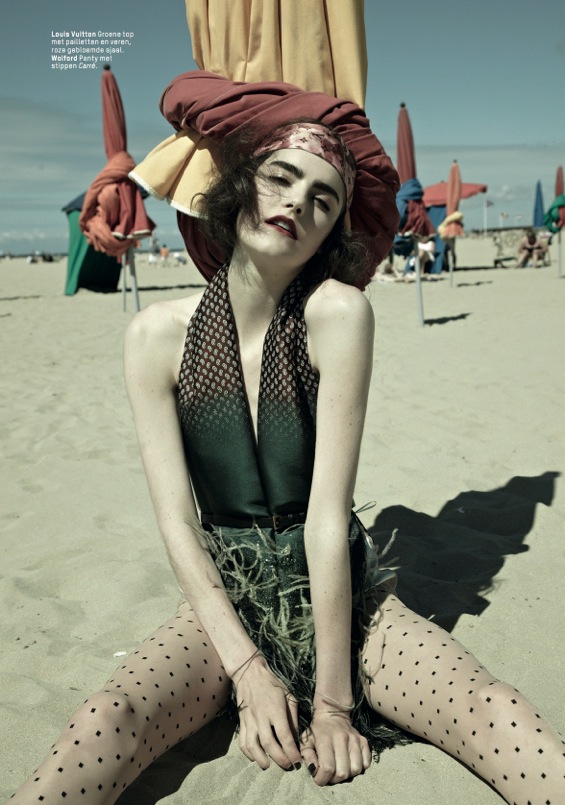 Daphne Velghe Wears Louis Vuitton for L’Officiel Netherlands’ 5th Anniversary Issue | Fashion ...