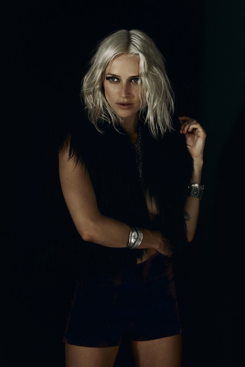 First Look at Wasteland's "Paint it Black" Lookbook Starring Lauren Hastings