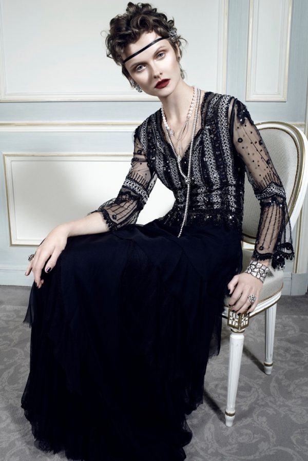 Kamila Filipcikova Models High Jewelry for Alexx and Anton in Gala ...