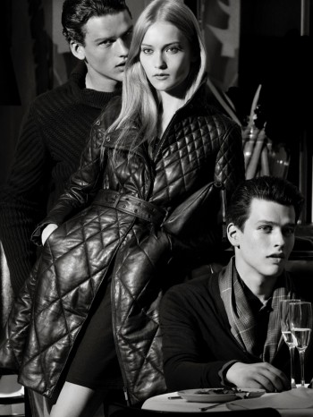 Katya Riabinkina, Agne Konciute, Julia Frauche Front Armani Exchange Holiday 2013 Campaign Katya Riabinkina, Agne Konciute, Julia Frauche Front Armani Exchange Holiday 2013 Campaign