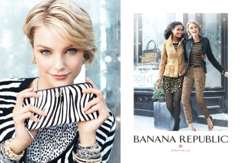 Jessica Stam & Arlenis Sosa Front Banana Republic's Holiday 2013 Ads Jessica Stam & Arlenis Sosa Front Banana Republic's Holiday 2013 Ads