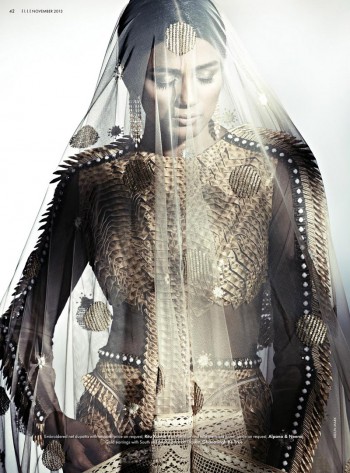 Pallavi Singh Shines in Bridal Fashions for Elle India by Arjun Mark Pallavi Singh Shines in Bridal Fashions for Elle India by Arjun Mark