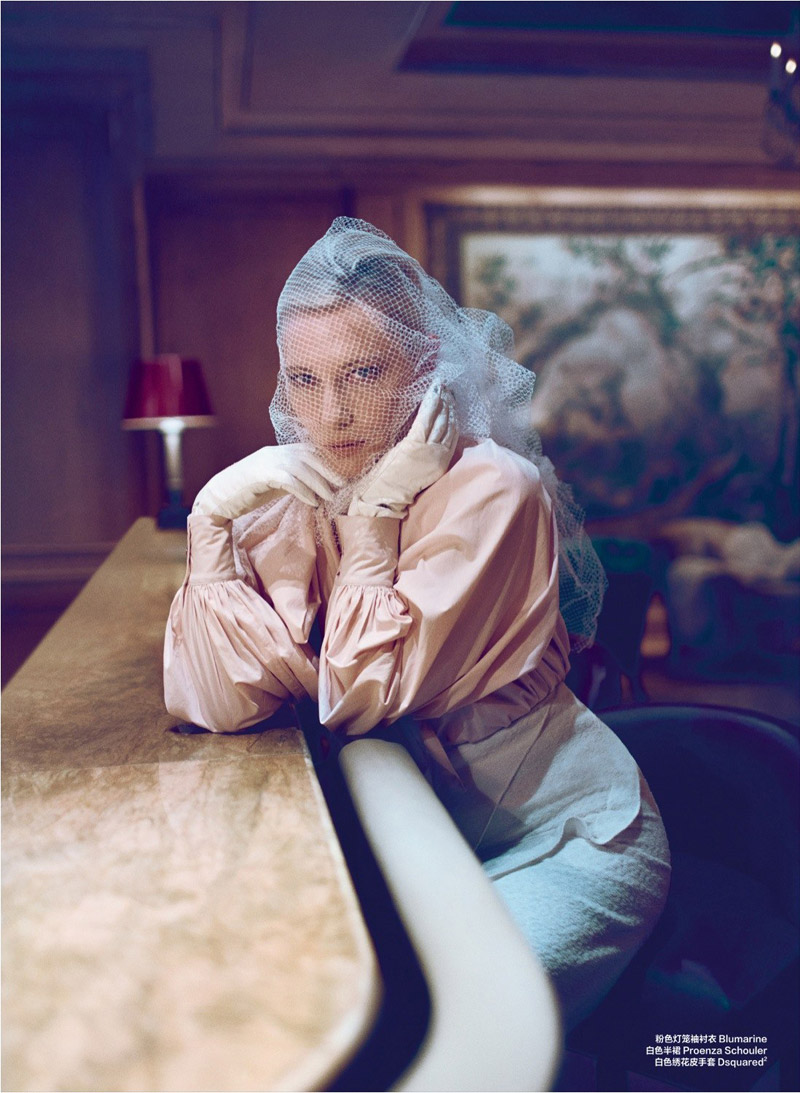 Cate Blanchett Poses for Koray Birand in Harper's Bazaar China Shoot