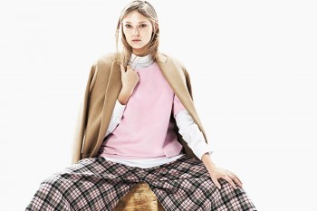 Johanna Jonsson Wears Designer Fashions in EMEZA Campaign