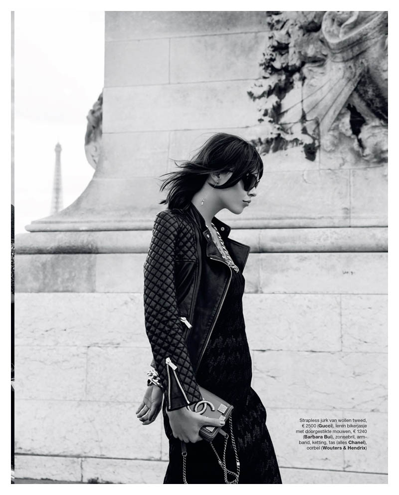 Eva Doll Poses in Paris for Marie Claire Netherlands by Dennison Bertram