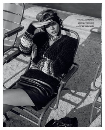 Eva Doll Channels Her Inner Rebel for Marie Claire Romania by Dennison ...