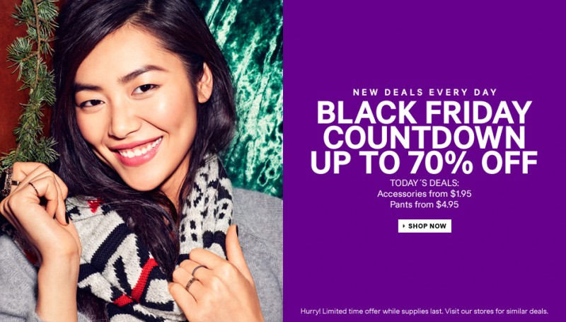 H&M Black Friday 2013