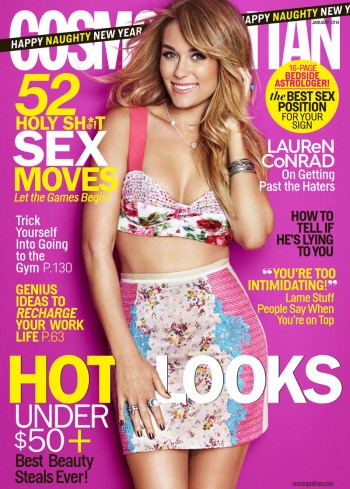 Lauren Conrad Covers Cosmopolitan January 2014 Lauren Conrad Covers Cosmopolitan January 2014