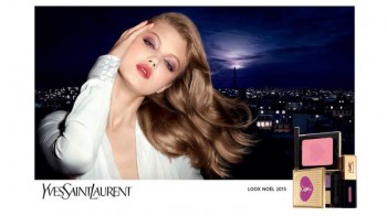 Lindsey Wixson Stars in YSL Holiday 2013 Cosmetics Collection
