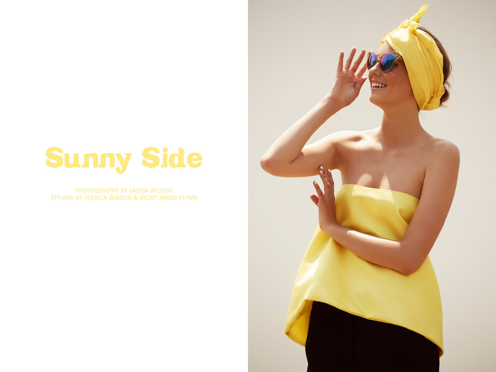 Mali Koopman by Saskia Wilson in "Sunny Side" for Fashion Gone Rogue