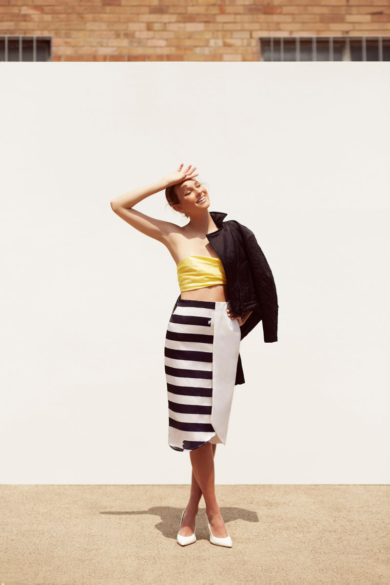 Mali Koopman by Saskia Wilson in "Sunny Side" for Fashion Gone Rogue
