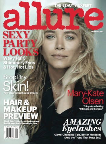 Mary Kate & Ashley Olsen Star in Allure December 2013 by Peter Lindbergh Mary Kate & Ashley Olsen Star in Allure December 2013 by Peter Lindbergh