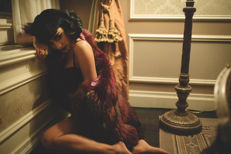 Natalia Kills Seduces in Lingerie for XOXO The Mag's Dec/Jan Issue