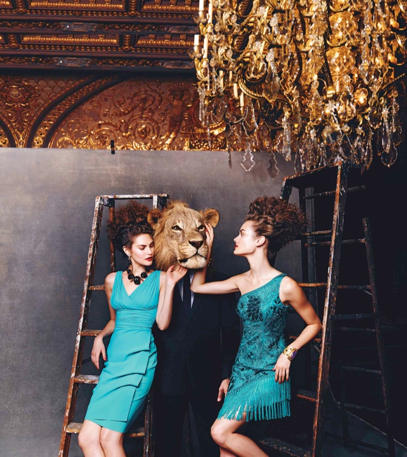 Catherine McNeil & Jac Jagaciak Star in Neiman Marcus "The Heart of Giving" Catalogue