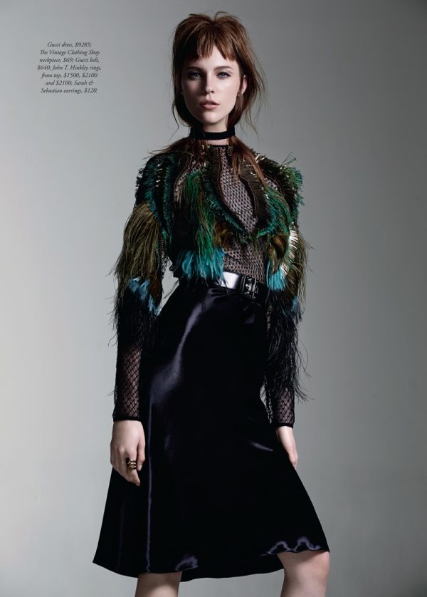 Nicole Pollard Models Chic Style for Harper's Bazaar Australia Shoot ...