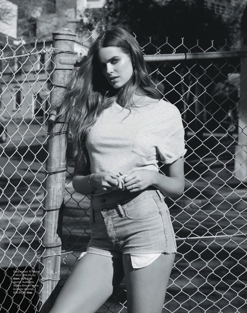 Robyn Lawley is Seductive in Denim for GQ Spread by Pierre Toussaint