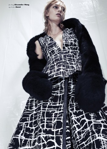 Rose Smith Models Moody Fashion for Seiji Fujimori in Vision China Rose Smith Models Moody Fashion for Seiji Fujimori in Vision China