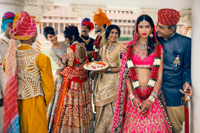 Signe Vilstrup Captures Wedding Style for Vogue India November 2013
