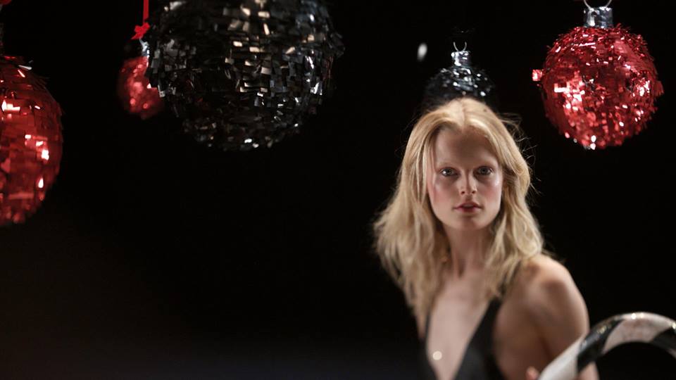 Hanne Gaby Odiele Models Sonia Rykiel "Cherry Christmas" Collection in New Film