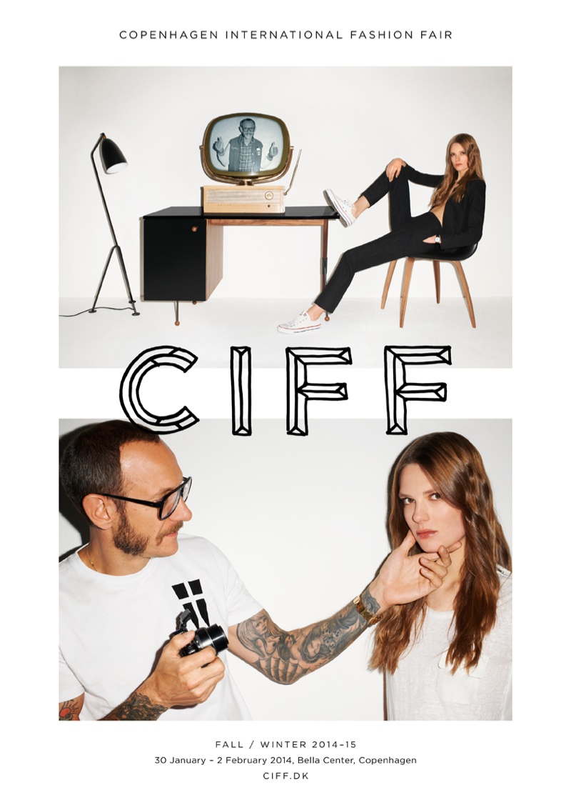 Terry Richardson & Caroline Brasch Nielsen Star in CIFF Campaign
