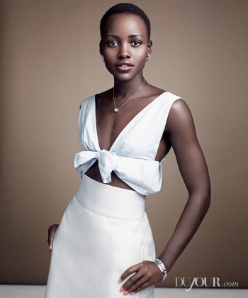 Lupita Nyong'o Poses for DuJour Magazine Shoot Lupita Nyong'o Poses for DuJour Magazine Shoot