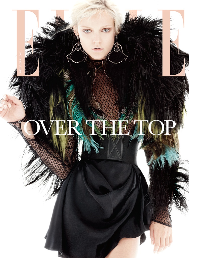 Viktoriya Sasonkina Wears Bold Style for Elle Mexico by Manolo Campion