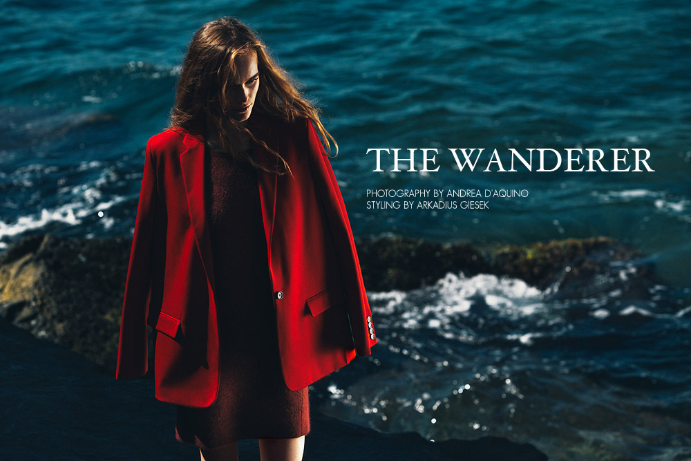 Martina Vobornikova by Andrea D'Aquino in "The Wanderer" for Fashion Gone Rogue