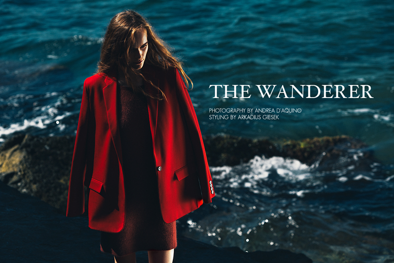 Martina Vobornikova by Andrea D'Aquino in "The Wanderer" for Fashion Gone Rogue