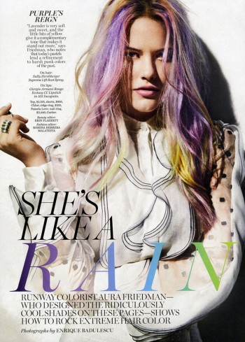 Ashley Smith Gets Colorful for Enrique Badulescu in Marie Claire Ashley Smith Gets Colorful for Enrique Badulescu in Marie Claire