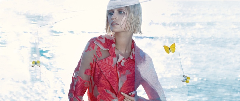 Preview | Toni Garrn for Blumarine Spring/Summer 2014 Campaign