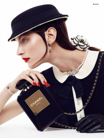 Marikka Juhler is Chanel Chic for Alvaro Beamud Cortes in Stylist #27 ...