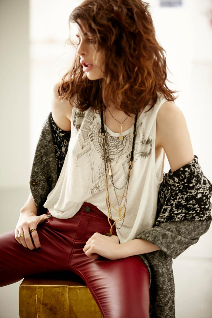 Charlotte Kemp Muhl Shines for Free People Holiday Shoot