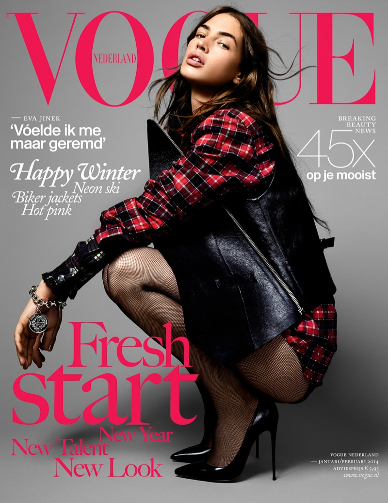 Crista Cober Dons Glam Cool for Vogue Netherlands by Marc de Groot