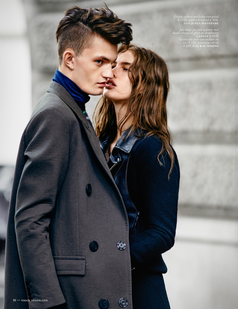 Crista Cober Dons Glam Cool for Vogue Netherlands by Marc de Groot