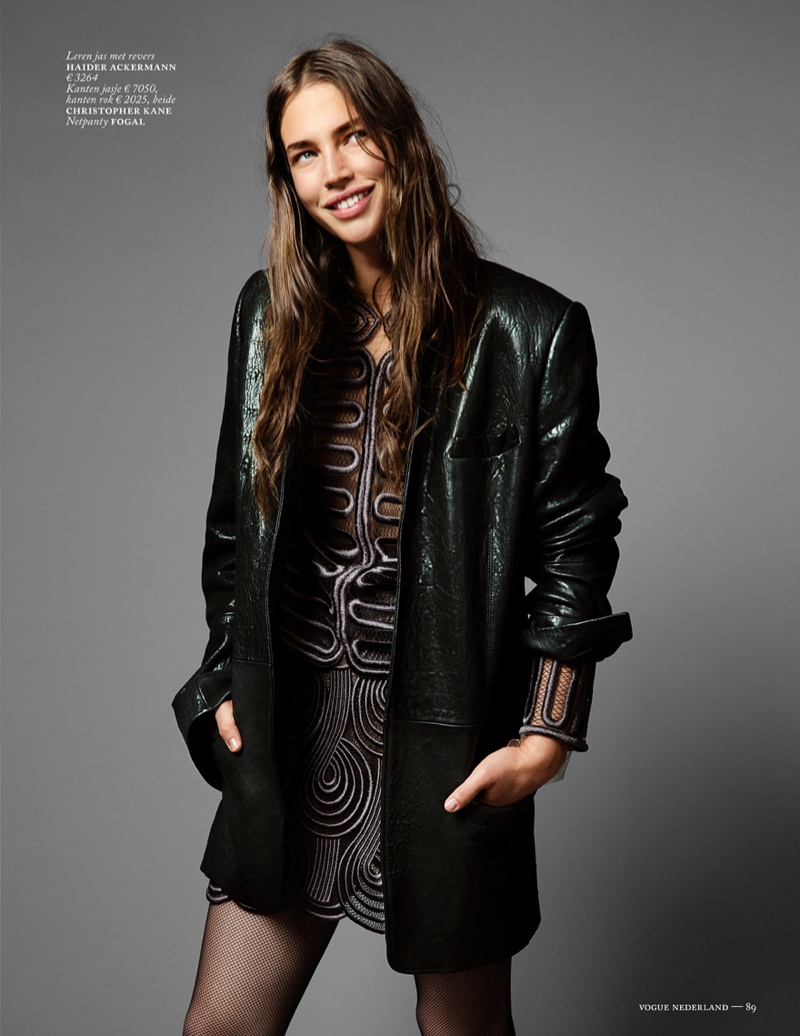Crista Cober Dons Glam Cool for Vogue Netherlands by Marc de Groot