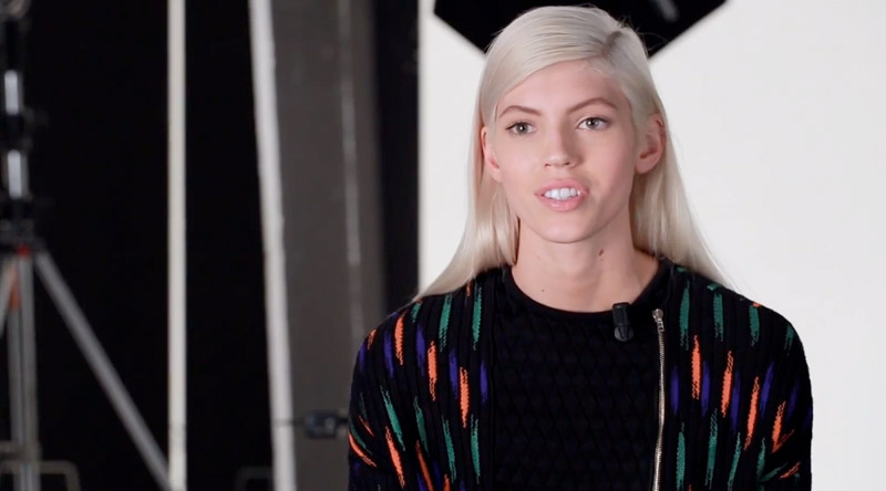 Devon Windsor for M Missoni