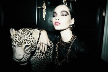 Gabrielle is Feline Chic for Dress to Kill by Richard Bernardin Gabrielle is Feline Chic for Dress to Kill by Richard Bernardin