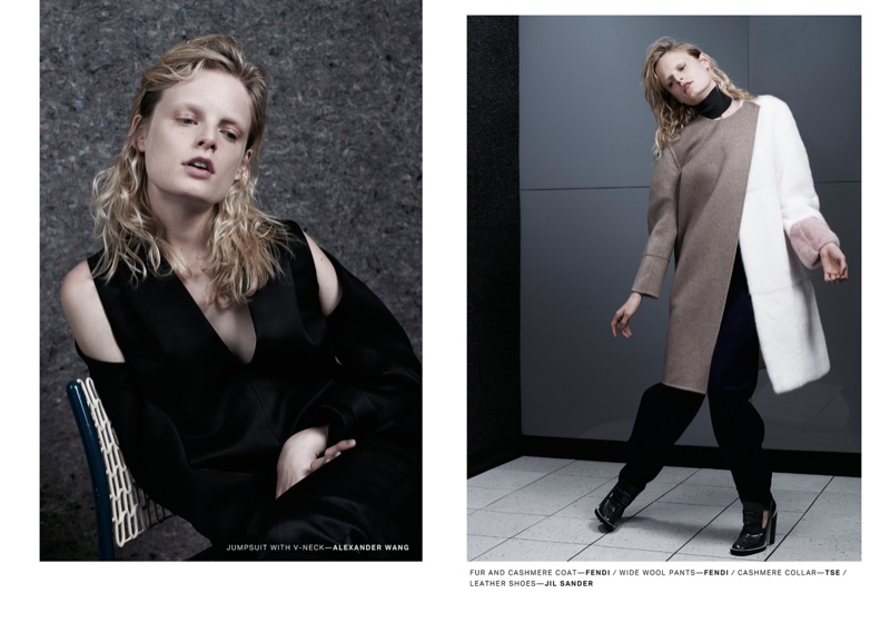 Hanne Gaby Odiele Poses for Lurve Magazine #8