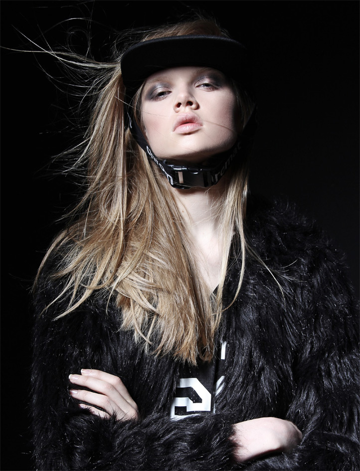Holly Rose Poses for Thom Kerr in BLK on BLK's Premier Issue